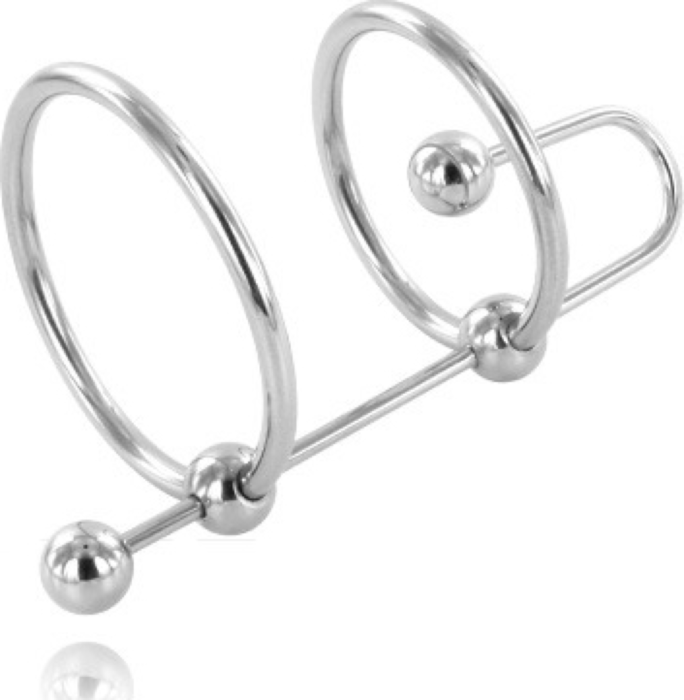 METAL HARD - EXTREME ANILLO CON STOP URETRA METAL HARD - EXTREME ANILLO CON STOP URETRA