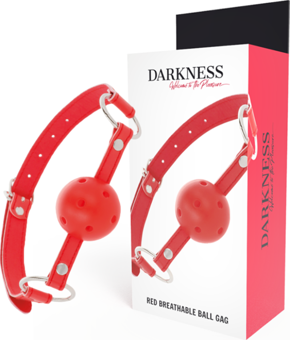 Mordaza BDSM Darkness - Mordaza con bola ajustable Mordaza BDSM Darkness - Mordaza con bola ajustable