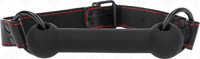 Mordaza BDSM KINK Hueso Correa Ajustable Mordaza BDSM KINK Hueso Correa Ajustable