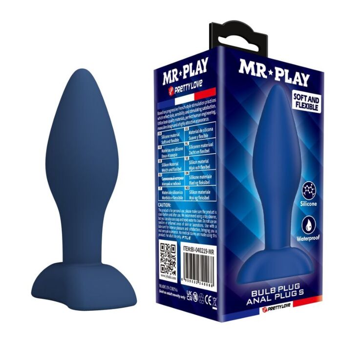 Analplugg MR PLAY Tapered med ergonomisk design Analplugg MR PLAY Tapered med ergonomisk design