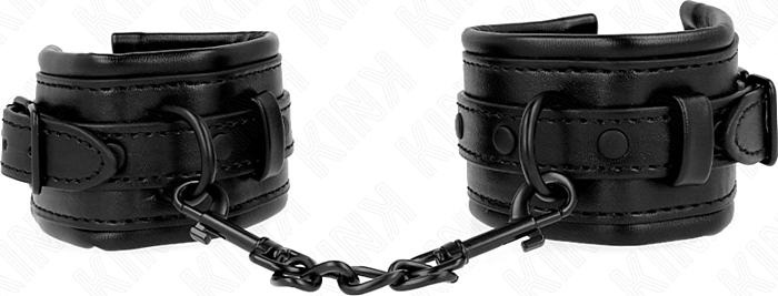 Muñequera BDSM KINK Negra Ajustable - Control Total Muñequera BDSM KINK Negra Ajustable - Control Total