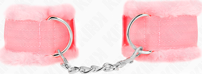 Muñequera KINK Rosa Ajustable para BDSM Muñequera KINK Rosa Ajustable para BDSM