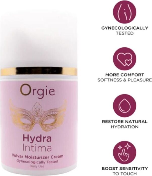 Vulvkräm ORGIE Hydra Intima daglig 50 ml
