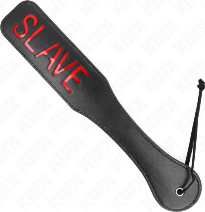 Pala BDSM KINK Slave Silicona Roja 32x6 cm Pala BDSM KINK Slave Silicona Roja 32x6 cm