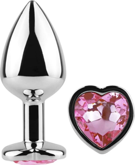 Plug Fucsia Corazón: Seducción en Metal Plug Fucsia Corazón: Seducción en Metal