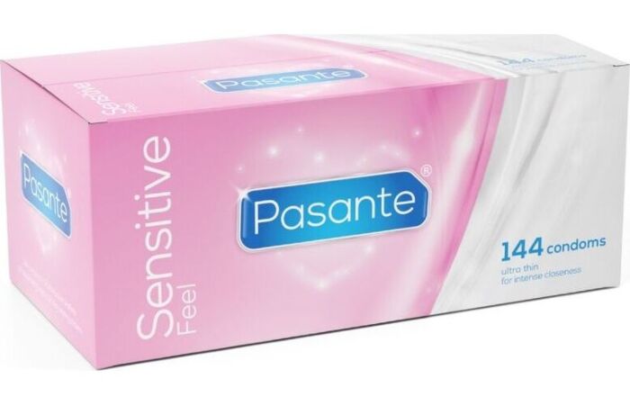 Pasante Sensitive Ultra Tunna Kondomer - 144 Enheter