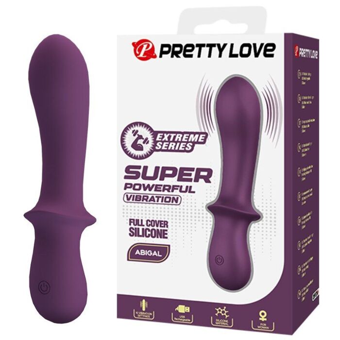 Vibrator HIGH TECH PRETTY LOVE ABIGAIL Ergonomisk Vibrator HIGH TECH PRETTY LOVE ABIGAIL Ergonomisk
