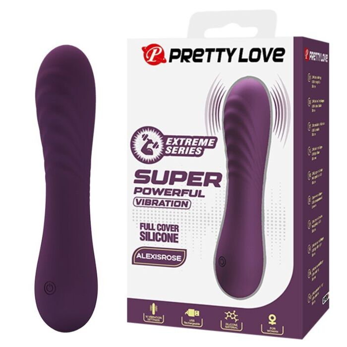 Vibrator HIGH TECH PRETTY LOVE - ALEXISROSE 10 funktioner Vibrator HIGH TECH PRETTY LOVE - ALEXISROSE 10 funktioner