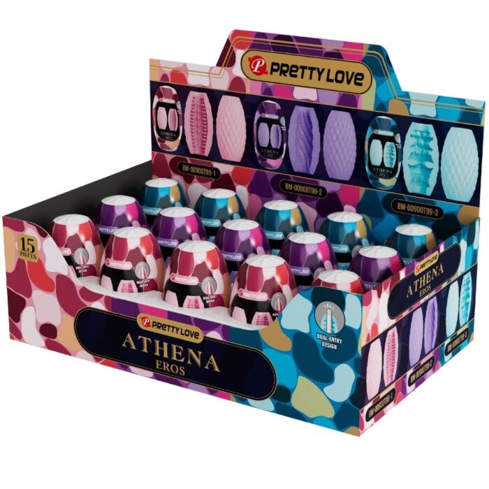 Masturbator Bodies & Masturbators Athena Eros Pack med 3 strukturer Masturbator Bodies & Masturbators Athena Eros Pack med 3 strukturer