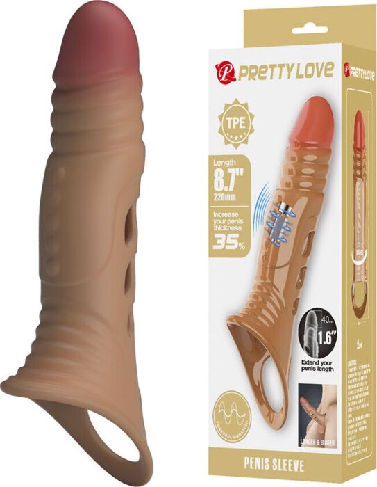 PRETTY LOVE - FUNDA PARA PENE CON VIBRACIÓN PRETTY LOVE - FUNDA PARA PENE CON VIBRACIÓN