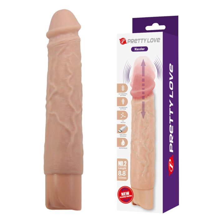 PRETTY LOVE KESSLER Realistisk Vibrator PRETTY LOVE KESSLER Realistisk Vibrator