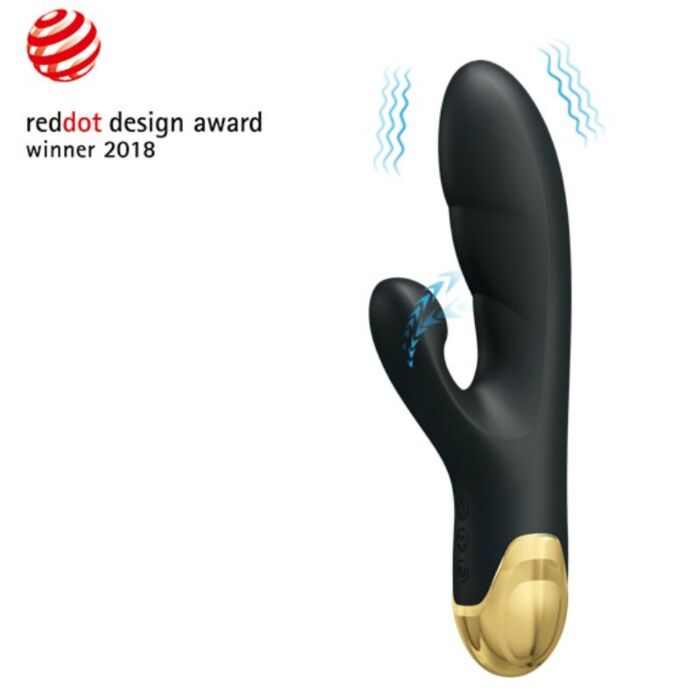 Vibrator Pretty Love Smart Naughty med succion och vibration Vibrator Pretty Love Smart Naughty med succion och vibration
