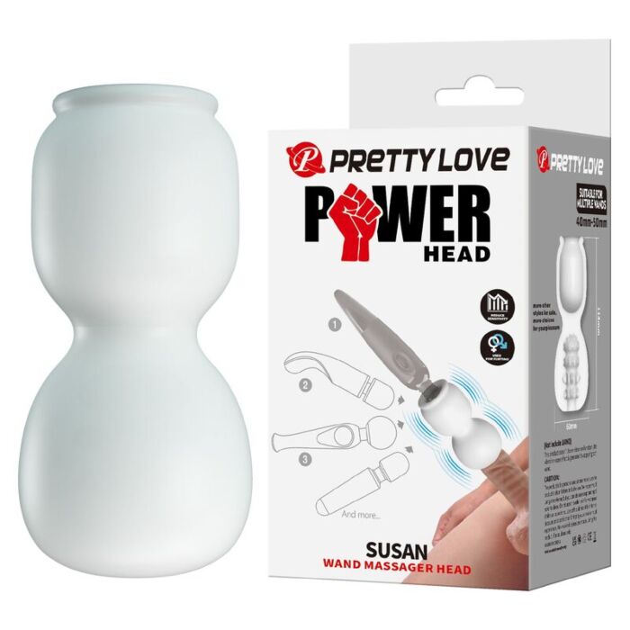 PRETTY LOVE SUSAN POWER HEAD Vandringshuvud PRETTY LOVE SUSAN POWER HEAD Vandringshuvud