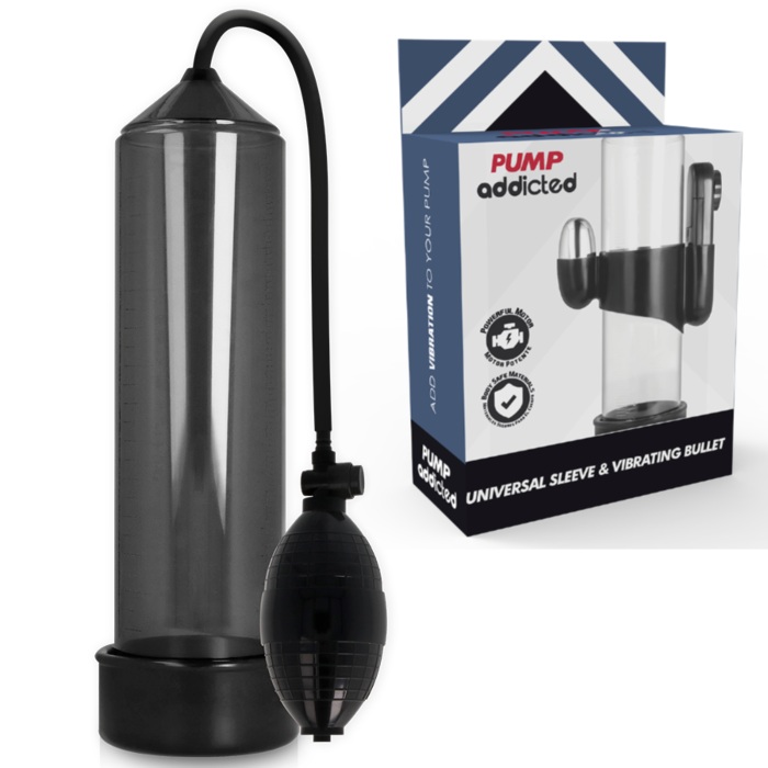 PUMP ADDICTED RX3 svart vibrator för maximal njutning PUMP ADDICTED RX3 svart vibrator för maximal njutning