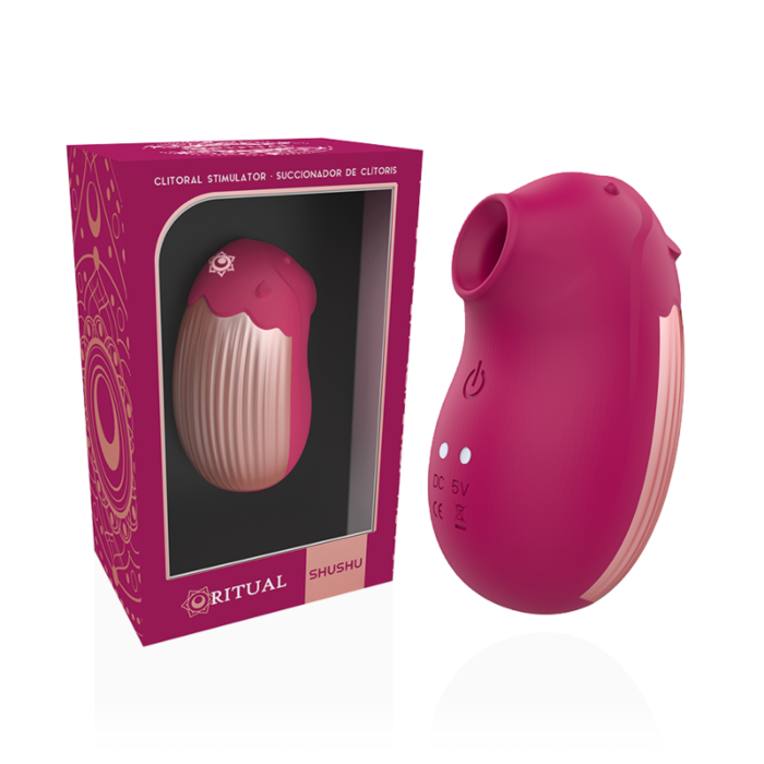 Klitorissugare RITHUAL Shushu 2.0 med sug och vibration