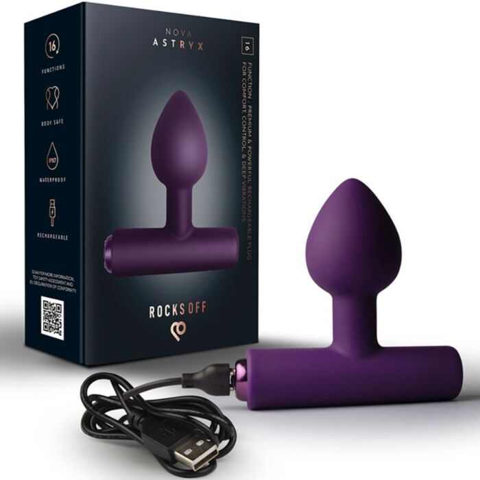 Analplugg ROCKS-OFF NOVA ASTRYX med 16 funktioner Analplugg ROCKS-OFF NOVA ASTRYX med 16 funktioner