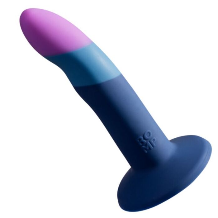 Dildo ROMP Piccolo med sugkopp och svängd form Dildo ROMP Piccolo med sugkopp och svängd form