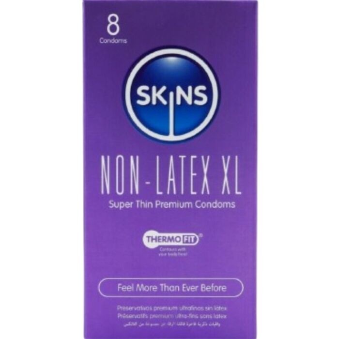 Kondom SKINS XL - Hypoallergen och Transparent Kondom SKINS XL - Hypoallergen och Transparent