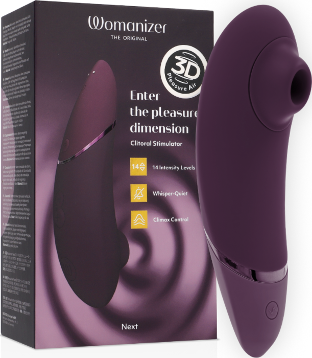 Succionador Womanizer Next Climax Control Morado Succionador Womanizer Next Climax Control Morado