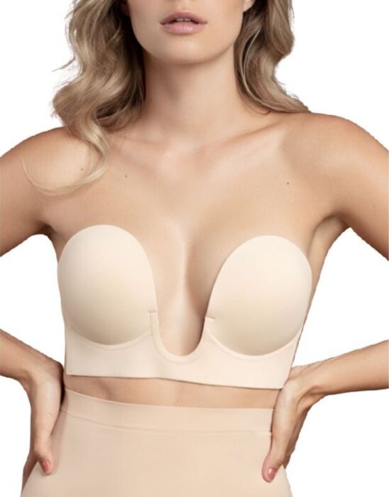 Sujetador U Bye Bra Beige Sin Asas - Comodidad Perfecta Sujetador U Bye Bra Beige Sin Asas - Comodidad Perfecta