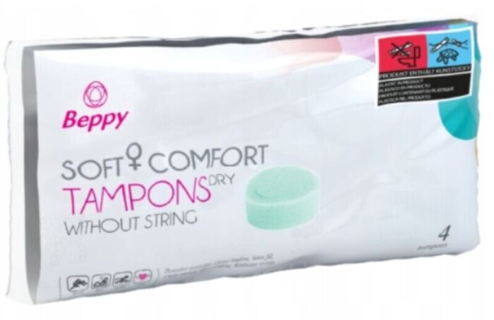 BEPPY Classic Soft-Comfort Tamponger — 4-pack