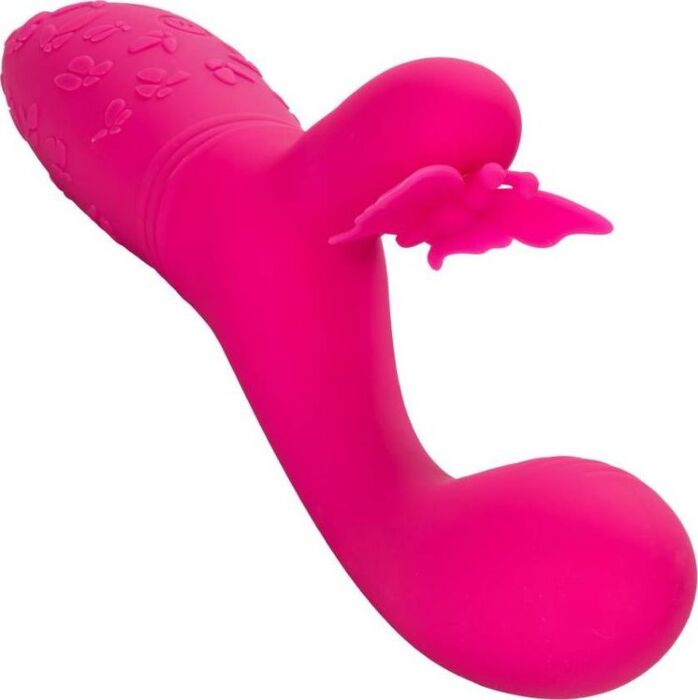 Vibrador Calexotics Butterfly Kiss Rosa - Placer Intenso Vibrador Calexotics Butterfly Kiss Rosa - Placer Intenso
