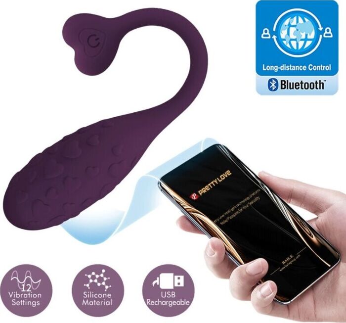 Vibrador con app PRETTY LOVE Fisherman Huevo Vibrador con app PRETTY LOVE Fisherman Huevo