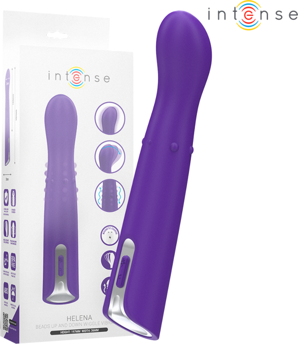 Vibrador Helena Up & Down - INTENSE FUN Vibrador Helena Up & Down - INTENSE FUN