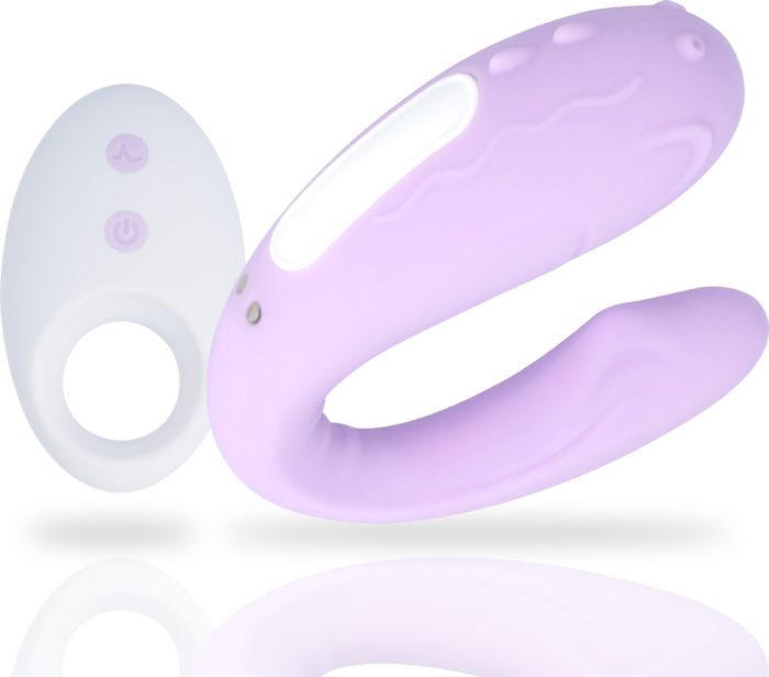 Vibrador MIA Rin Remote Control para parejas con doble motor Vibrador MIA Rin Remote Control para parejas con doble motor