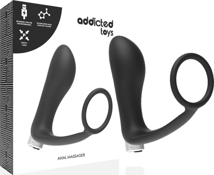 Vibrador prostático Addicted Toys Model 1 - Éxtasis masculino Vibrador prostático Addicted Toys Model 1 - Éxtasis masculino
