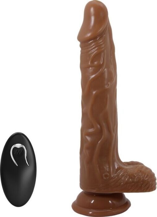 Vibrador realista BAILE Bodach con ventosa y mando