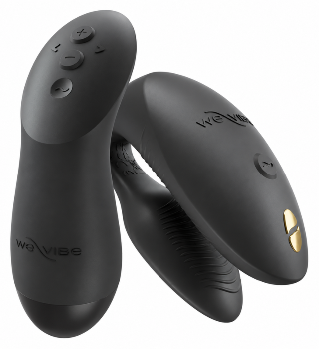 WE-VIBE CHORUS PRO Premium parvibrator i svart satin