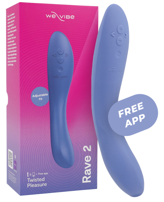 WE-VIBE RAVE 2 G-punktsvibrator blå