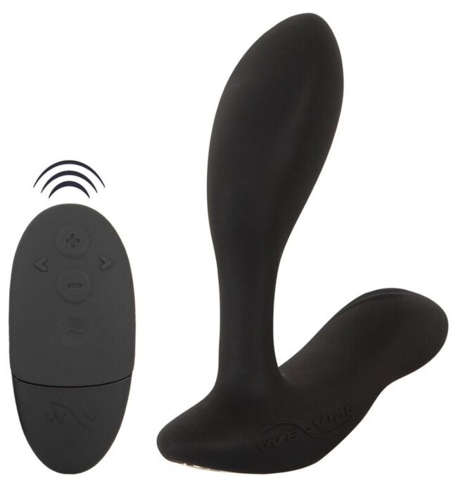 WE-VIBE VECTOR+ svart prostatamassager med fjärrkontroll