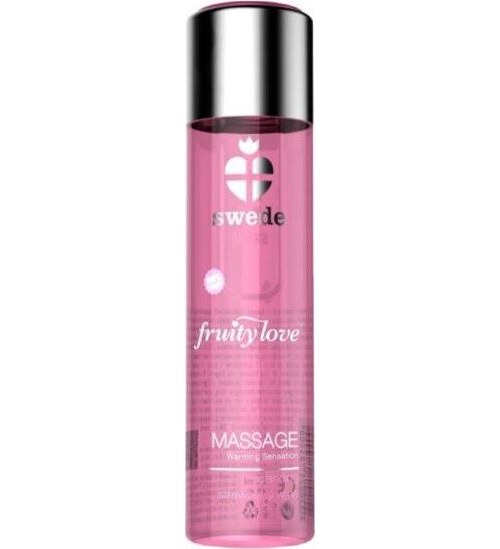 Massageolja Swede Fruity Love med Värmande Effekt