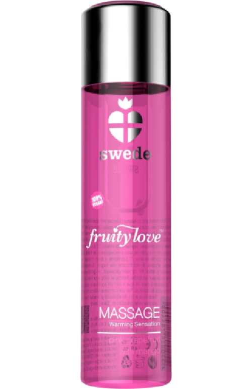Massageolja SWEDE Fruity Love Grapefrukt och Mango 120ml