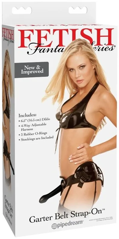 Kartongen till Fetish Fantasy Garter Belt Strap-On